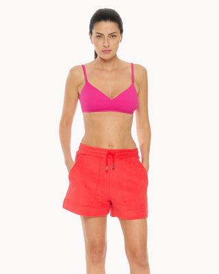 Terry Frotteehose kurz